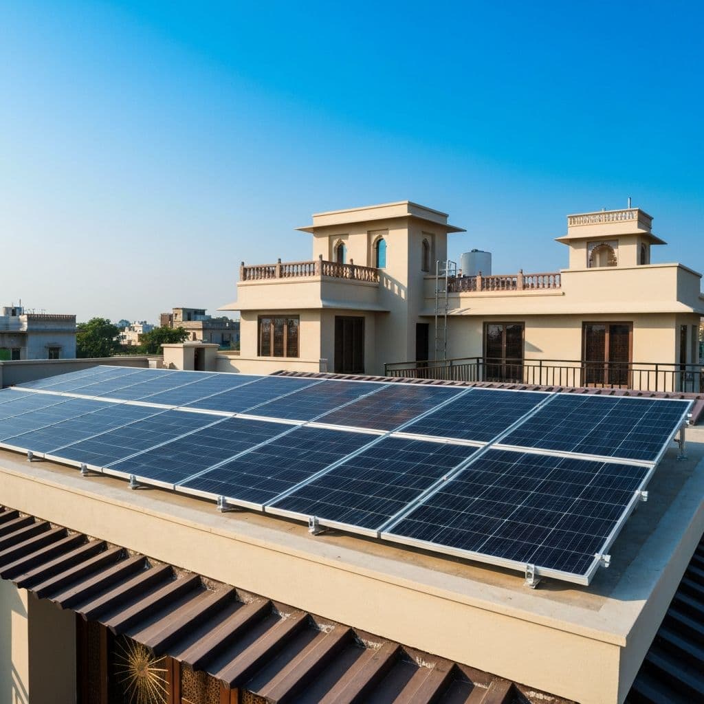 After solar installation